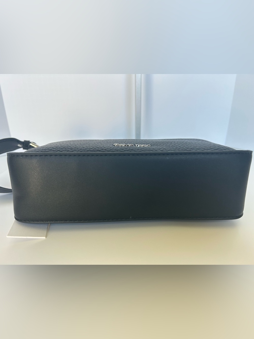 Calvin Klein Fay Demi Shoulder with Magnetic Top Closure Black Pebbled - Picture 5 of 15
